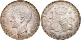 Philippines, 1 Peso 1897