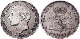 Spain, 5 Pesetas 1883, MSM, Madrid