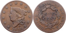USA, 1 Cent 1818, Philadelphia