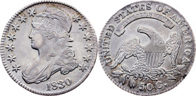 USA, 50 Cents 1830, Philadelphia