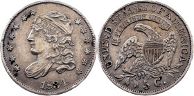 USA, 5 Cents 1834