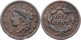 USA, 1 Cent 1838, Philadelphia