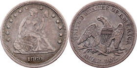 USA, 1/4 Dollar 1860, Philadelphia