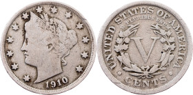 USA, 5 Cents 1910, Philadelphia