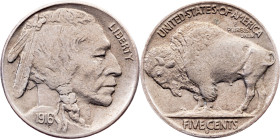 USA, 5 Cents 1916, San Francisco