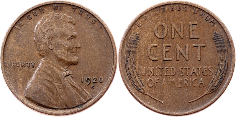 USA, 1 Cent 1920, San Francisco Category : USA
Country/Region : USA
Ruler/Area...