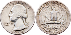USA, 1/4 Dollar 1944, Philadelphia