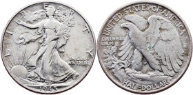 USA, 1/2 Dollar 1945, Philadelphia