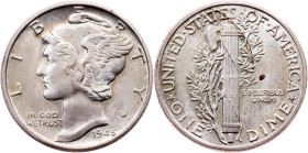 USA, 1 Dime 1945, Philadelphia
