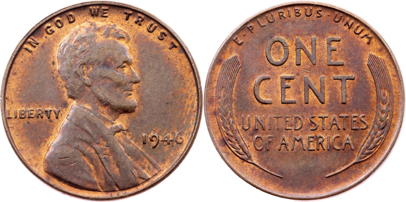 USA, 1 Cent 1946, Philadelphia Category : USA
Country/Region : USA
Ruler/Area ...
