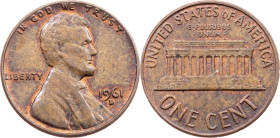 USA, 1 Cent 1961, Denver