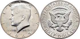 USA, 1/2 Dollar 1965, Philadelphia