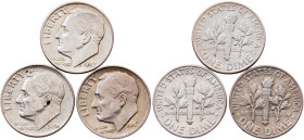 USA, 1 Dime 1946, 1947, Philadelphia