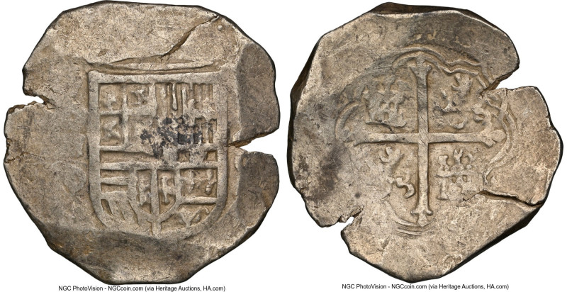 Philip III - Philip IV Cob 8 Reales ND (1618-1634) Mo-D VF30 NGC, Mexico City mi...