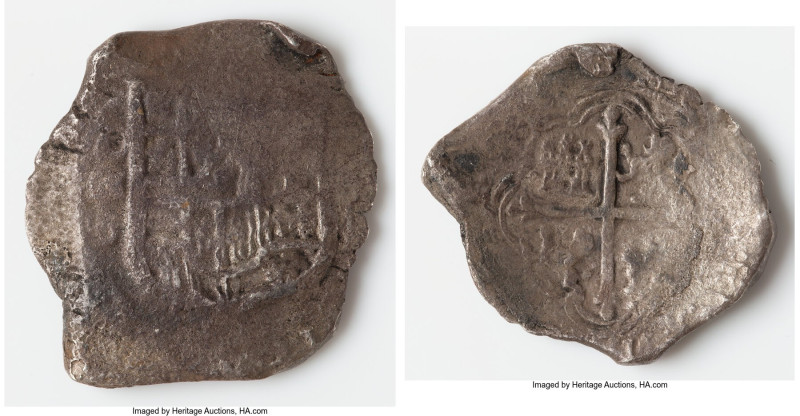 Philip III - Philip IV "Site #212" Cob 8 Reales ND (1618-1634) Mo-D VF (Shipwrec...