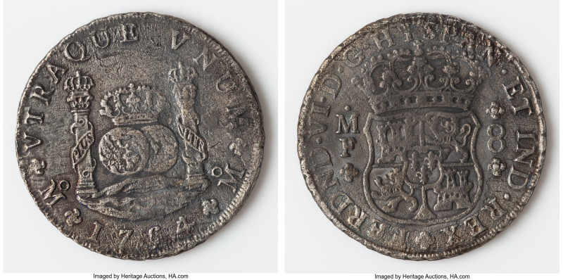 Charles III 8 Reales 1764 Mo-MF XF (Shipwreck Effect), Mexico City mint, KM105. ...