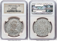 Charles III "El Cazador" 8 Reales 1783 Mo-FF Genuine NGC, Mexico City mint, KM106.2, Cal-1124. Salvaged from the "El Cazador" Shipwreck (sunk in 1784 ...