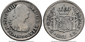 Charles IV "Coconut Wreck" 1/2 Real 1800 Mo-FM XF Details (Sea Salvaged) NGC, Mexico City mint, KM72. Salvaged from the "Coconut Wreck (sunk ca. 1810 ...