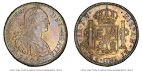 Charles IV 8 Reales 1805 Mo-TH MS62 PCGS, Mexico City mint, KM109. Calico-983. HID09801242017 © 2024 Heritage Auctions | All Rights Reserved www.HA.co...