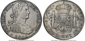Ferdinand VII "Coconut Wreck" 8 Reales 1809 Mo-TH AU Details (Saltwater Damage) NGC, Mexico City mint, KM110. Salvaged from the "Coconut Wreck (sunk c...