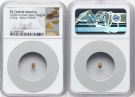 Republic gold "S.S. Central America" California Gold Rush Nugget of 0.23gm NGC, 0.23gm. Salvaged from the "S. S. Central America" (sunk in 1857 off No...