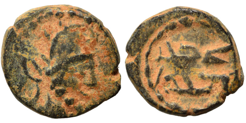 KINGS of OSRHOENE (Edessa). Ma'nu VIII Philoromaios, 167-179. Ae (bronze, 1.06 g...