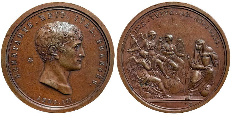 Napoleonic Medals and Coins, Medal, 1800, On The Attempt on His Life by Cadoudal...