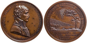 Napoleonic Medals and Coins, Medal, 1802, Establishment of the electoral colleges and foundation of the Italian Republic. Opus: George. Ø 45 mm. Ae. 3...