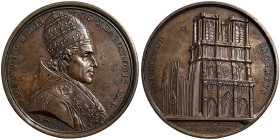 Napoleonic Medals and Coins, Extraordinary Medal, 1804, Small monogram variant. Napoleon's coronation in Notre Dame. Opus: J. P. Droz Louis Jaley. Ø 4...