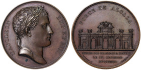 Napoleonic Medals and Coins, Medal, 1808, The entry of the French into Madrid. Opus: Andrieu and Denon. Ø 40,5 mm. Ae. 32,60 g Rare, Bramsen 757, A.UN...