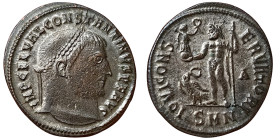 Roman Coins, Costantinus I , Follis, n.d, Nicomedia, Billon. 3,75 g, RIC VII 14, XF
