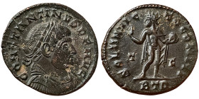 Roman Coins, Costantinus I , Follis, n.d. (ca. 310-313 AD), Trèves , Ae. 3,25 g Rare, RIC 42, XF