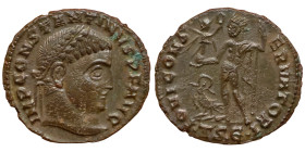 Roman Coins, Costantinus I , Follis, n.d, Thessaloniki, Ae. 3,41 g, RIC 5, A.UNC