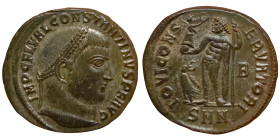 Roman Coins, Costantinus I , Follis, n.d, Nicomedia, Ae. 3,65 g, RIC VII 14, A.UNC
