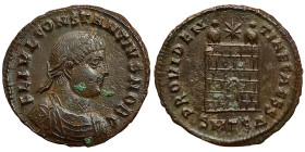 Roman Coins, Constantius II , Follis, n.d, Thessaloniki, Ae. 2,90 g, RIC VII 158, XF