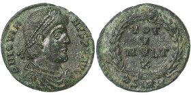 Roman Coins, Iovianus , Ae Nummus, n.d, Sirmium, Ae. 2,65 g Rare, RIC 118, A.XF