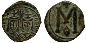 Roman Coins, Michael II , Follis, n.d, Syracuse, Ae. 3,82 g, Sear 1652, XF