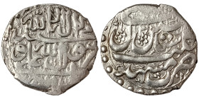 Islamic Coins, Safavid, Sultan Husayn AH 1105-35 AH/1694-1722 AD, Abbasi, 1716-1722 AD, Mashhad, Ag. 5,39 g, Abbasi type E, VF