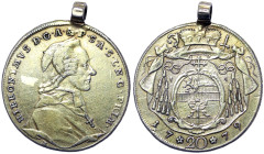 Austria, Salzburg, Hieronymus Von Colloredo, Archbishop , 20 Kreuzer, 1779, Salzburg, Mounted. Ag. 6,87 g, Zöttl 3269, VF