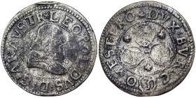 Austria, Leopold V , 3 Kreuzer, n.d, Hall, Ag. 1,57 g , Moser & Tursky 449, F