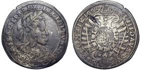 Austria, Leopold I , XV Kreuzer, 1661, Vienna, Ag. 5,96 g, Herinek 917, VF
