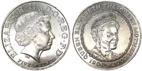 Great Britain, Elizabeth II , 5 Pounds, 2002, London, Ni. 28,50 g , KM 1035, UNC