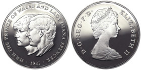 Great Britain, Elizabeth II , 25 New Pence, 1981, London, Ag.925 28,28 g , KM 925a, PROOF