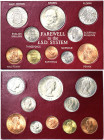 Great Britain, Elizabeth II , Set, Farewell to the £SD System. Various dates, KM MDS-, UNC