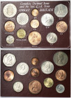 Great Britain, Elizabeth II , Set, 1967, Complete decimal issue, KM MDS-, UNC