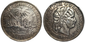 Haiti, 1 Gourde, 1882, Ag.900 25,00 g Rare, KM 46, VF/A.XF