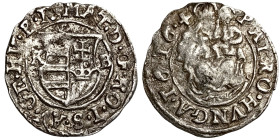 Hungary, Matthias II , Denar, 1616, Kremnitz, Ag. 0,40 g, KM 40.1, VF