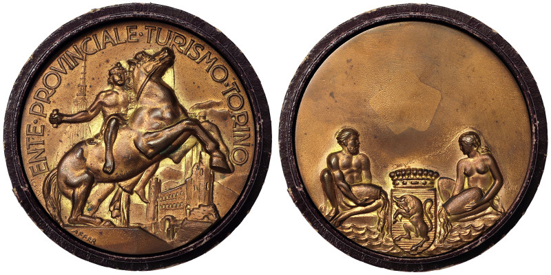 Italian Republic, Medal, 1965, Medal of the provincial agency of tourism in Turi...