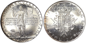 Malta, 3 Scudi (PROVA/PATTERN), 1968, Ag.800 10,00 g Rare, Hairlines, X#26, PROOF