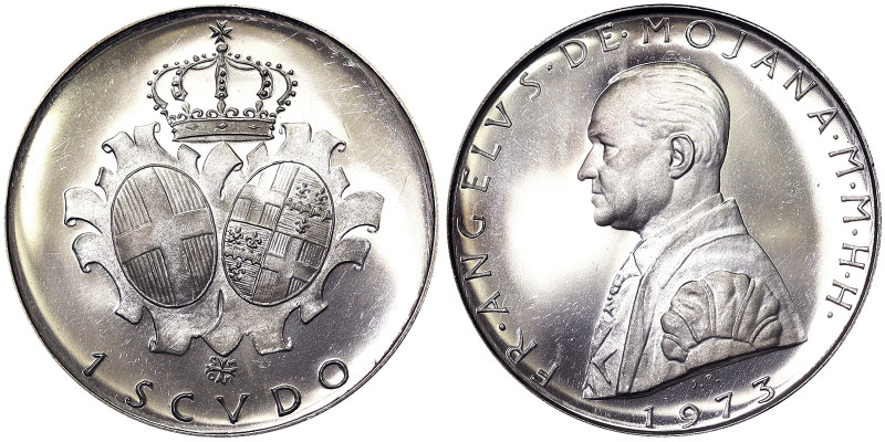Malta, 1 Scudo, 1973, Mintage: 3.000 pcs. Ag.986 12,00 g Rare, X#42, PROOF